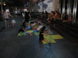 Ballet Classes in the streets