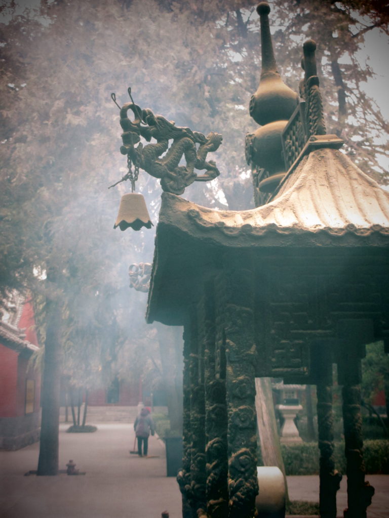 Incense at the White Horse Temple in Luoyang