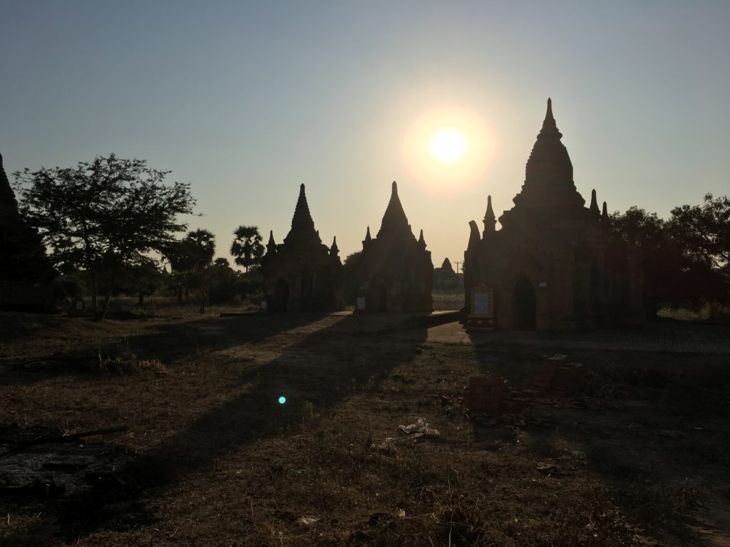 Exploring Pagoda's in Bagan