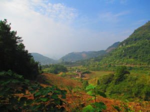 Great views on the way to Xingping