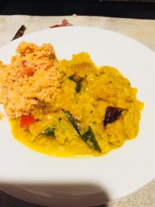 Sri Lankan lentil curry