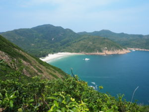 Looking over Long Ke on the Maclehose Trail