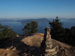 Stunning views of the Seto Inland Sea from Mount Misen
