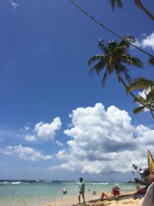 Relaxing on Delawella Beach