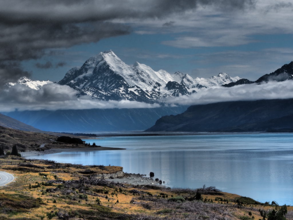 Looking towards Mount Cook