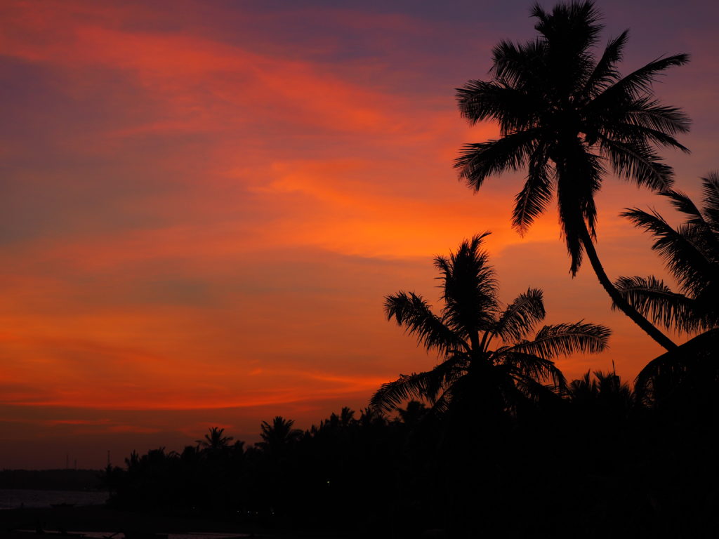 Sunset over Marakolliya