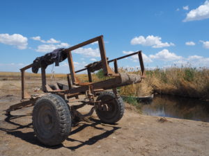 An old cart in Urga