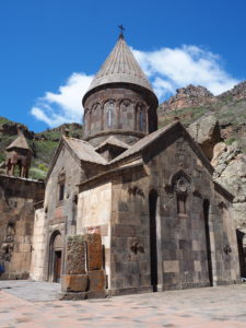 Geghard, one of the best monasteries in Armenia. 
