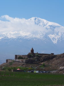 Khor Virap with Mount Ararat in the background