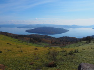 Lake Kussharo from the Bihoro Pass