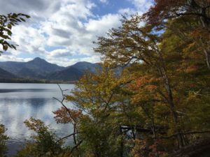 Walking around Lake Kussharo