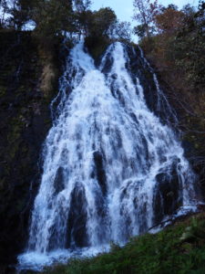 Oshinkoshin Falls on the outskirts of Utoro