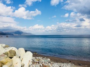 Rausu's coastline