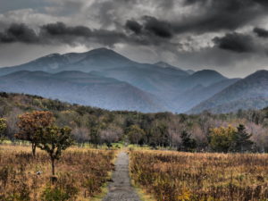 Looking back to the Shiretoko National Park from Furepe Falls