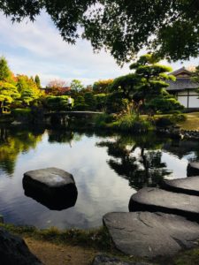 Gardens at Himeji Castle