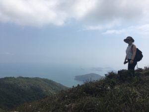 Hiking Lantau Peak Hong Kong