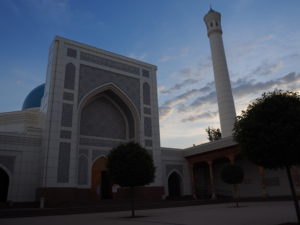 Minor Mosque Sunset Tashkent