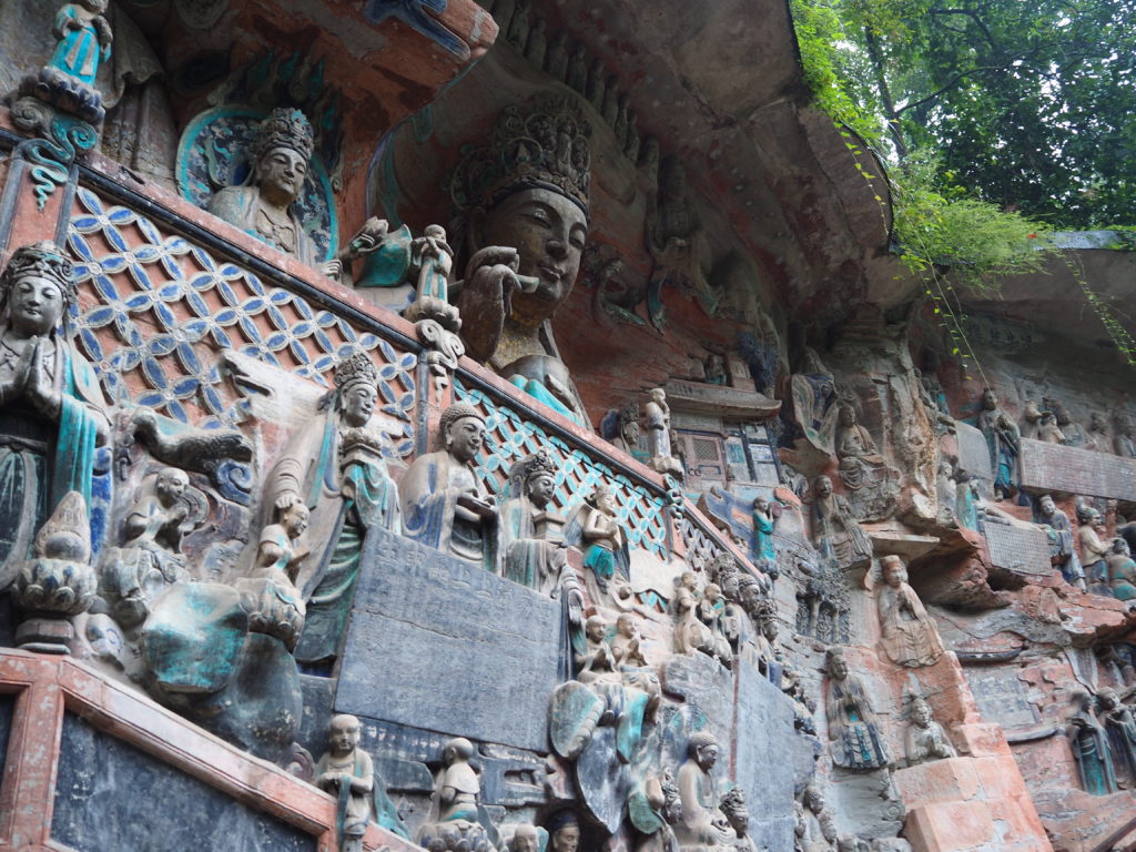 Buddhist carvings at Baoding Shan