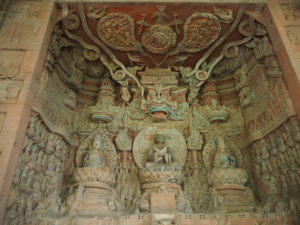 Biddhist Carvings, Beishan, Dazu