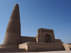 The Emin Minaret in Turpan.