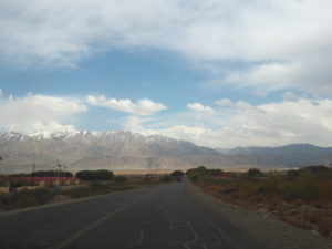 Heading out of Tashkurgan and back on to the Karakoram Highway