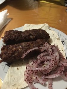 Lule Kebab in Sheki 