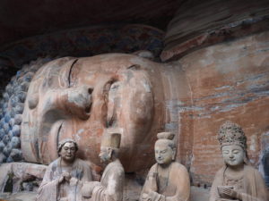 Reclining Buddha at Baoding Shan
