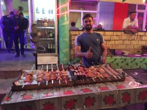 BBQ in Quba, Azerbaijan