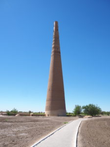 The Timur Qutlugh Minaret at Konye Urgench