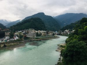 Looking out over Wulai