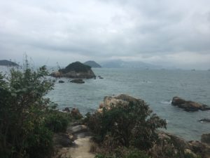 Hiking around Peng Chau