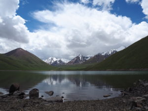 Stunning views over Kol Ukok