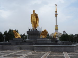 Turkemnbashi Statue, Independence Monument, Ashgabat