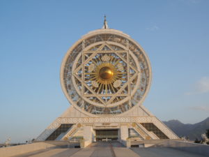 Worlds largest indoor ferris wheel, Ashgabat, Turkmenistan.