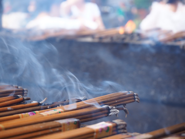 Incense at the Jing'an Temple
